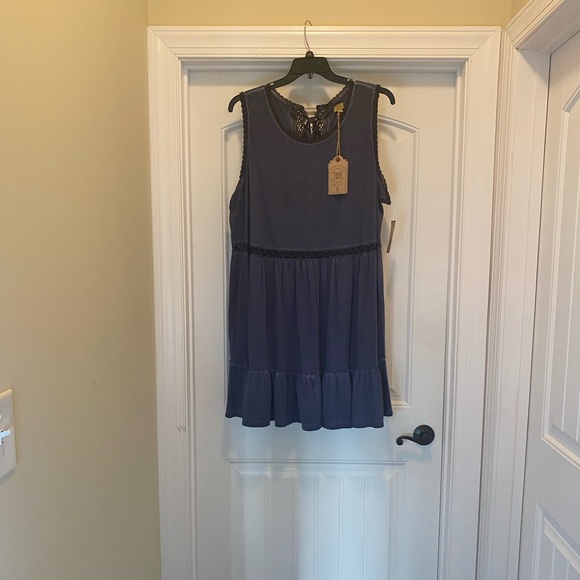 True Craft Dresses True Craft Curvy Cotton Denim Look Dress Poshmark